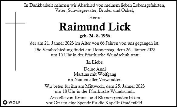 Raimund Lick